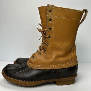 LL Bean Main Hunting Shoe 10”,Women 8 Duck Boot Excellent !